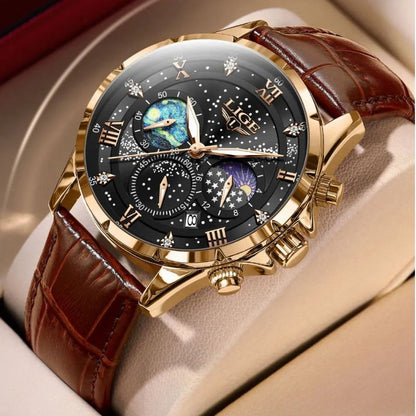 Lynor™ | Elegant Moon Phase Watch