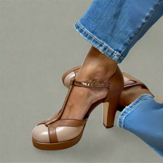 Lynor™ | Elegant & Comfortable Heeled Sandals – Graceful Height, All-Day Comfort