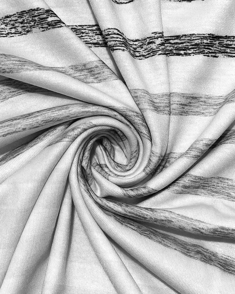 Lynor™ | Striped Short Sleeve Round Neck T-Shirt