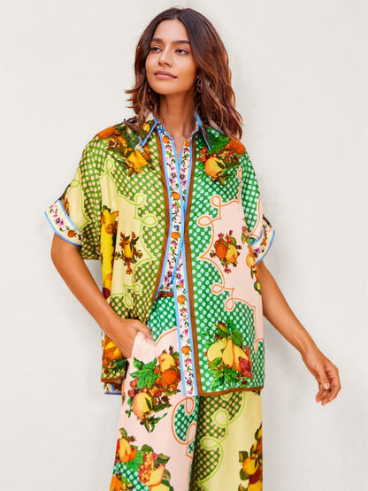 Lynor™ | Citrus Graffiti Co-Ord Set