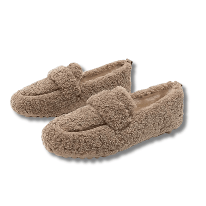 Lynor™ | Fluffy Comfort Loafers for Cozy Elegance