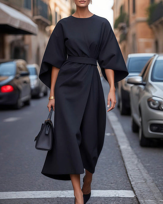 Lynor™ | Lantern Sleeve Dress