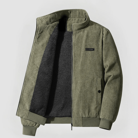 Lynor™ | Corduroy Jacket with Fleece Lining