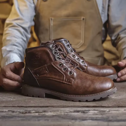 Lynor™ | Vintage Leather Men's Boots