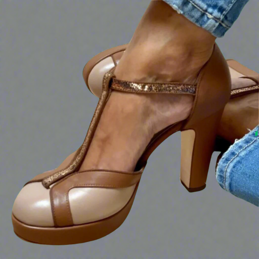 Lynor™ | Elegant & Comfortable Heeled Sandals – Graceful Height, All-Day Comfort