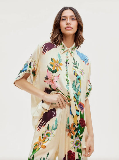 Lynor™ | Sophisticated Satin Co-Ord Set
