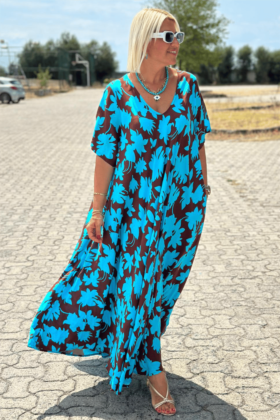 Lynor™ | Elegant Dress with Belly Coverage