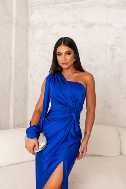Lynor™ | One-Shoulder Dress – Stylish Elegance with a Modern Twist