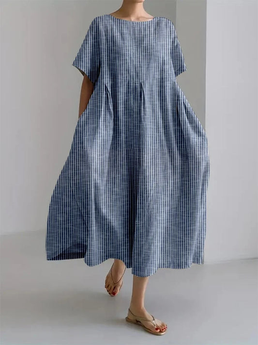 Lynor™ |Retro-Inspired Maxi Dress – Everyday Comfort & Style