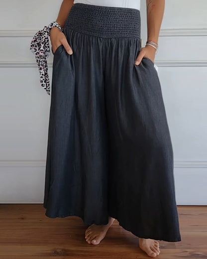 Lynor™ Elastic Waistband Pants – Comfort Meets Style
