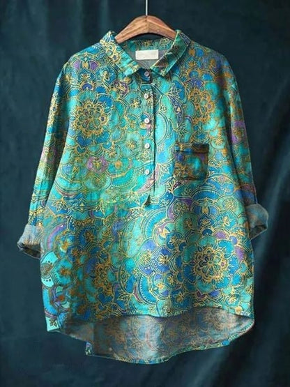 Lynor™ | Modern Floral Printed Shirt