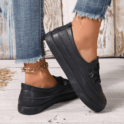 Lynor™ | Classic Lace-Up Casual Sneakers
