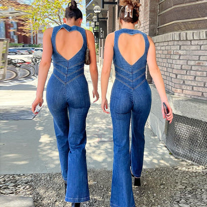 Lynor™ | Denim Style & Comfort Jumpsuit