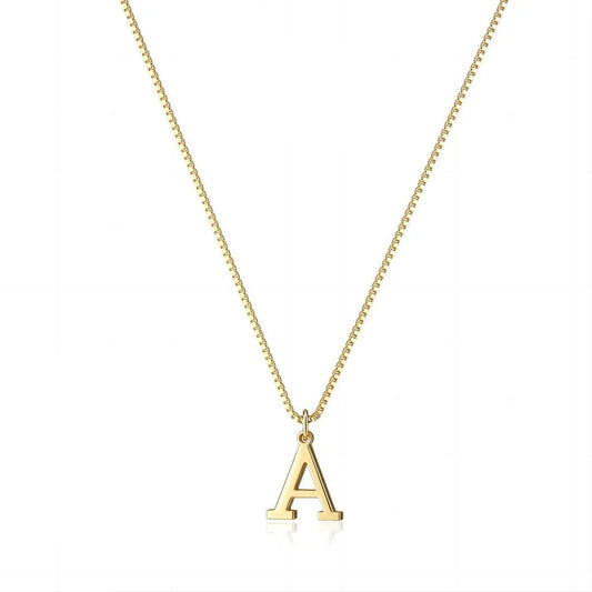 Lynor™ | Love Letter Initial Necklace – Personalized 18K Gold with Sentimental Charm