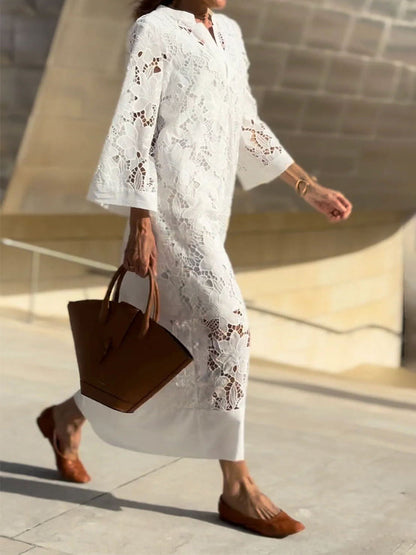 Lynor™ | Graceful Draped Summer Dress