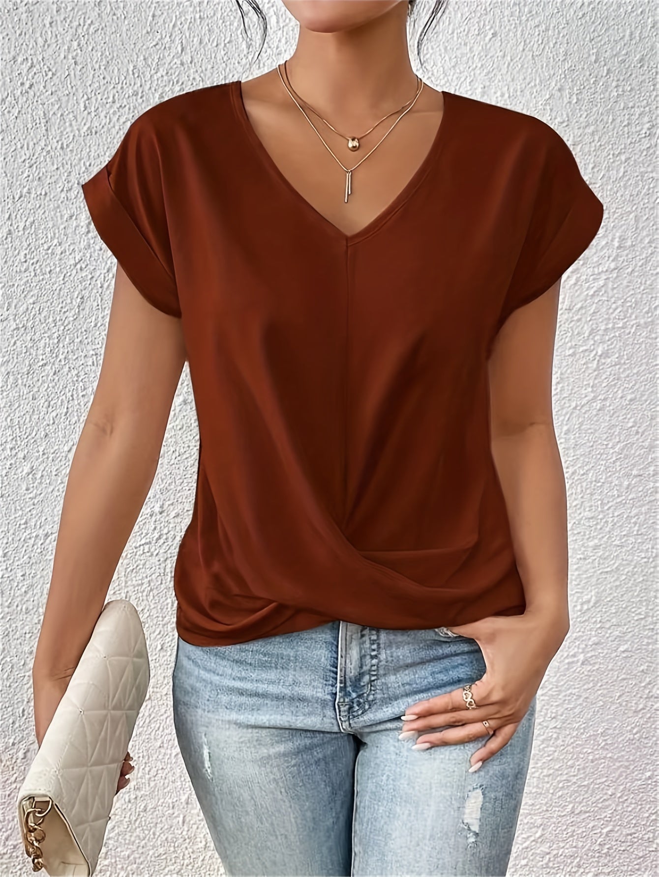 Lynor™ | Stylish V-Neck T-Shirt