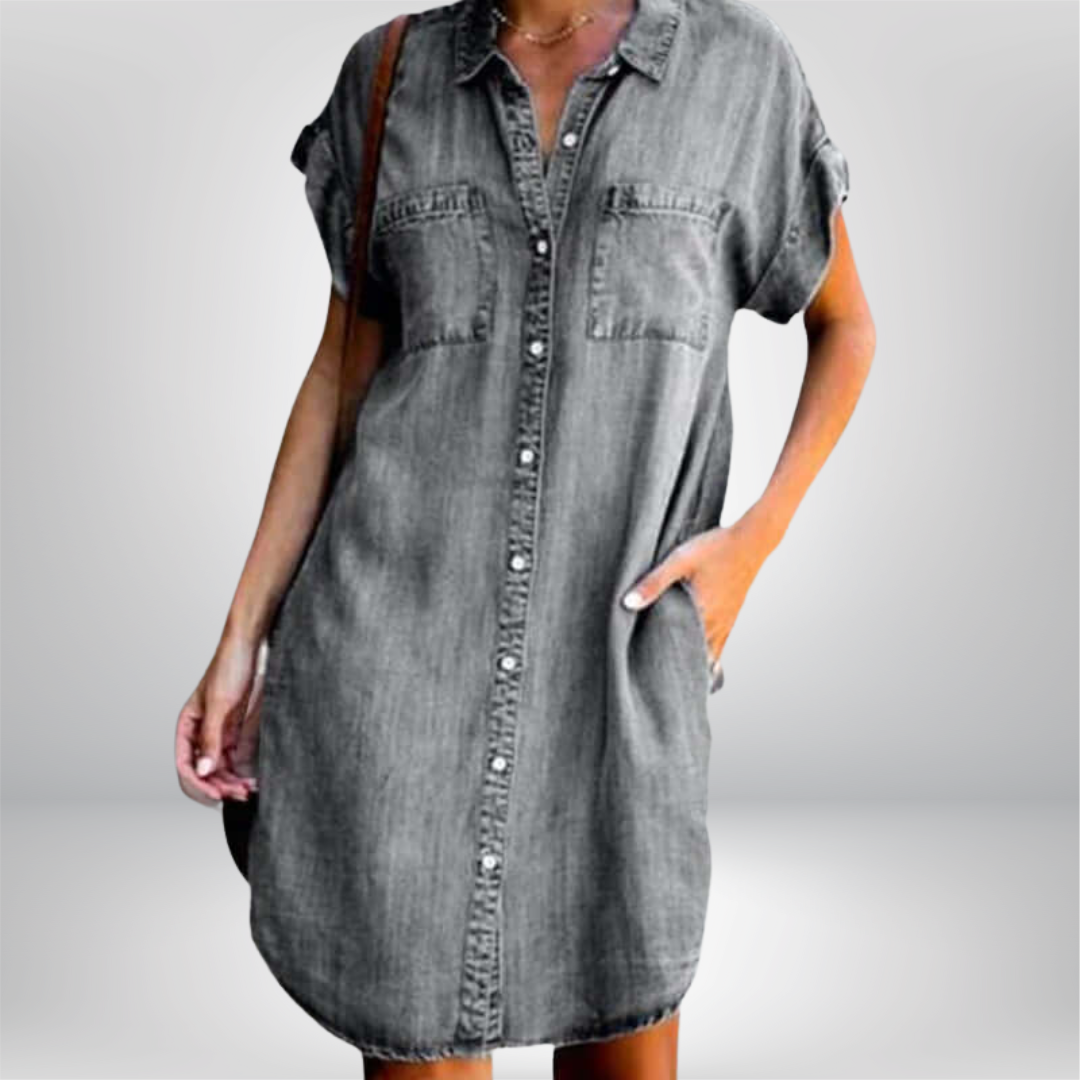 Lynor™ | Casual Denim Dress