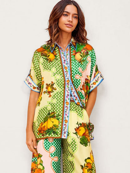 Lynor™ | Citrus Graffiti Co-Ord Set