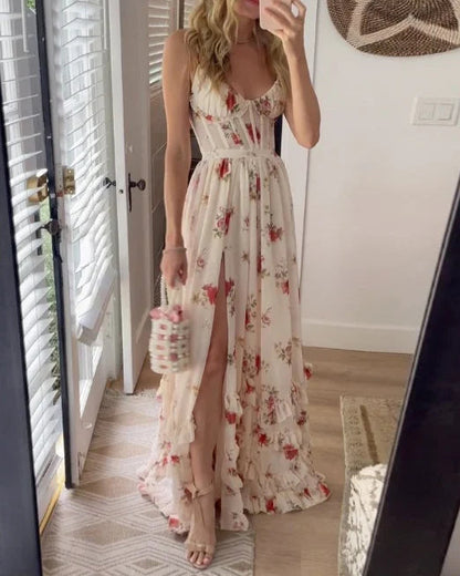 Lynor™ | Floral Midi Dress