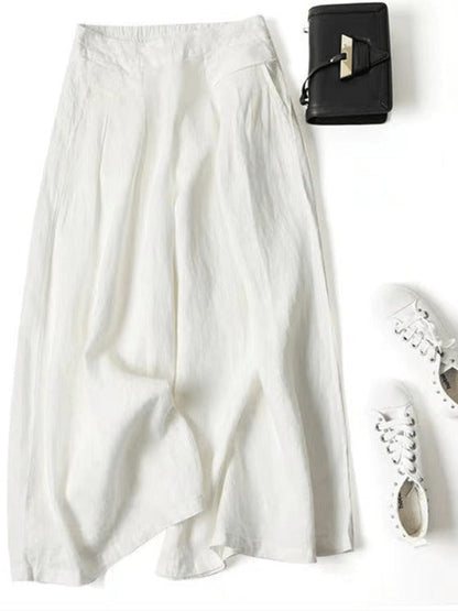 Lynor™ | Flowy Wide-Leg Trousers for Effortless Grace