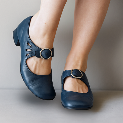 Lynor™ | Orthopedic Leather Wedge Sandals