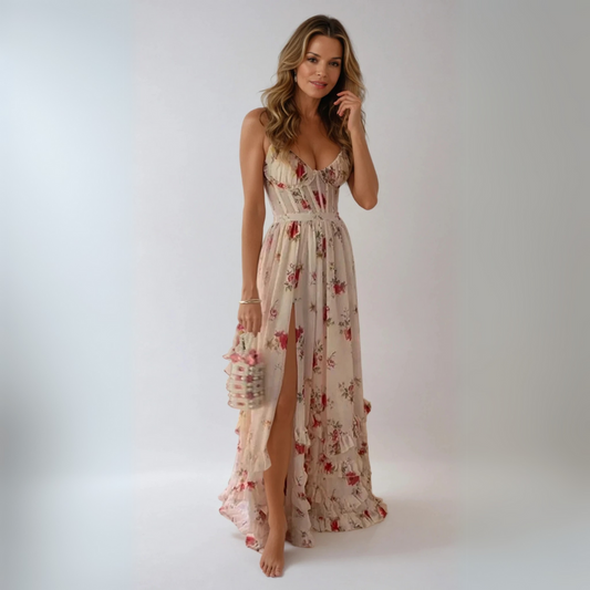 Lynor™ | Long Floral Dress 2