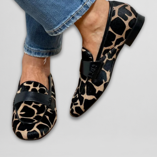 Lynor™ | Animal Print Loafers