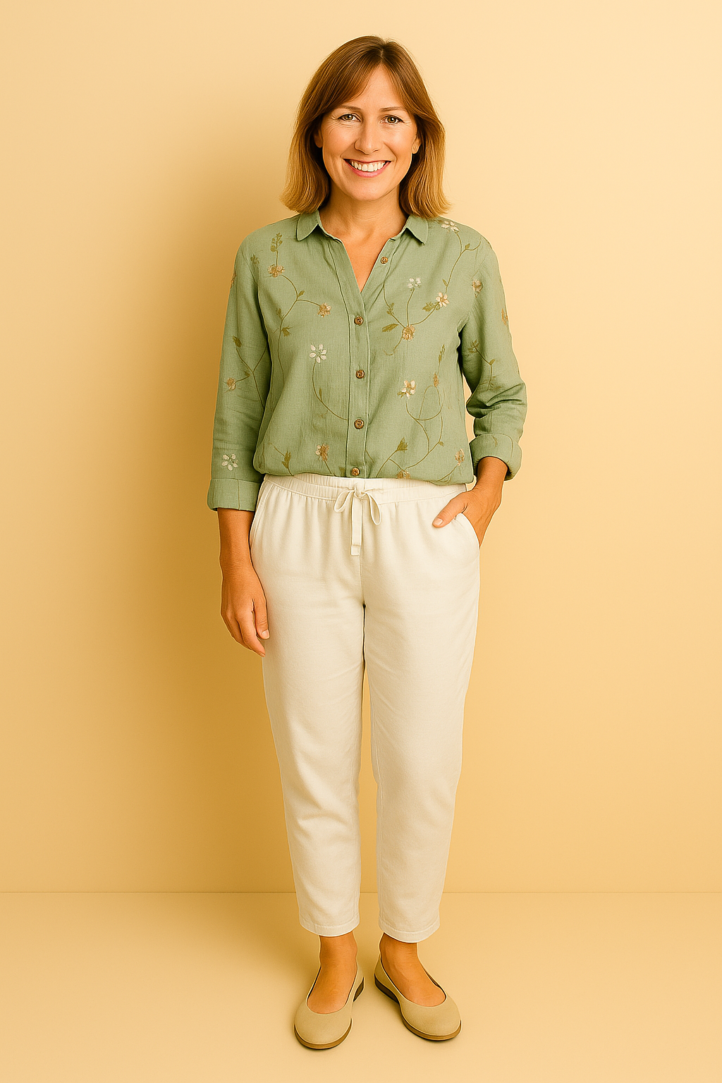 Lynor™ | Elegant Blouse with Playful Prints