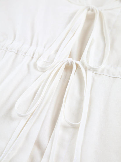 Lynor™ | Ruffles & Puff Sleeves Two-Piece Set