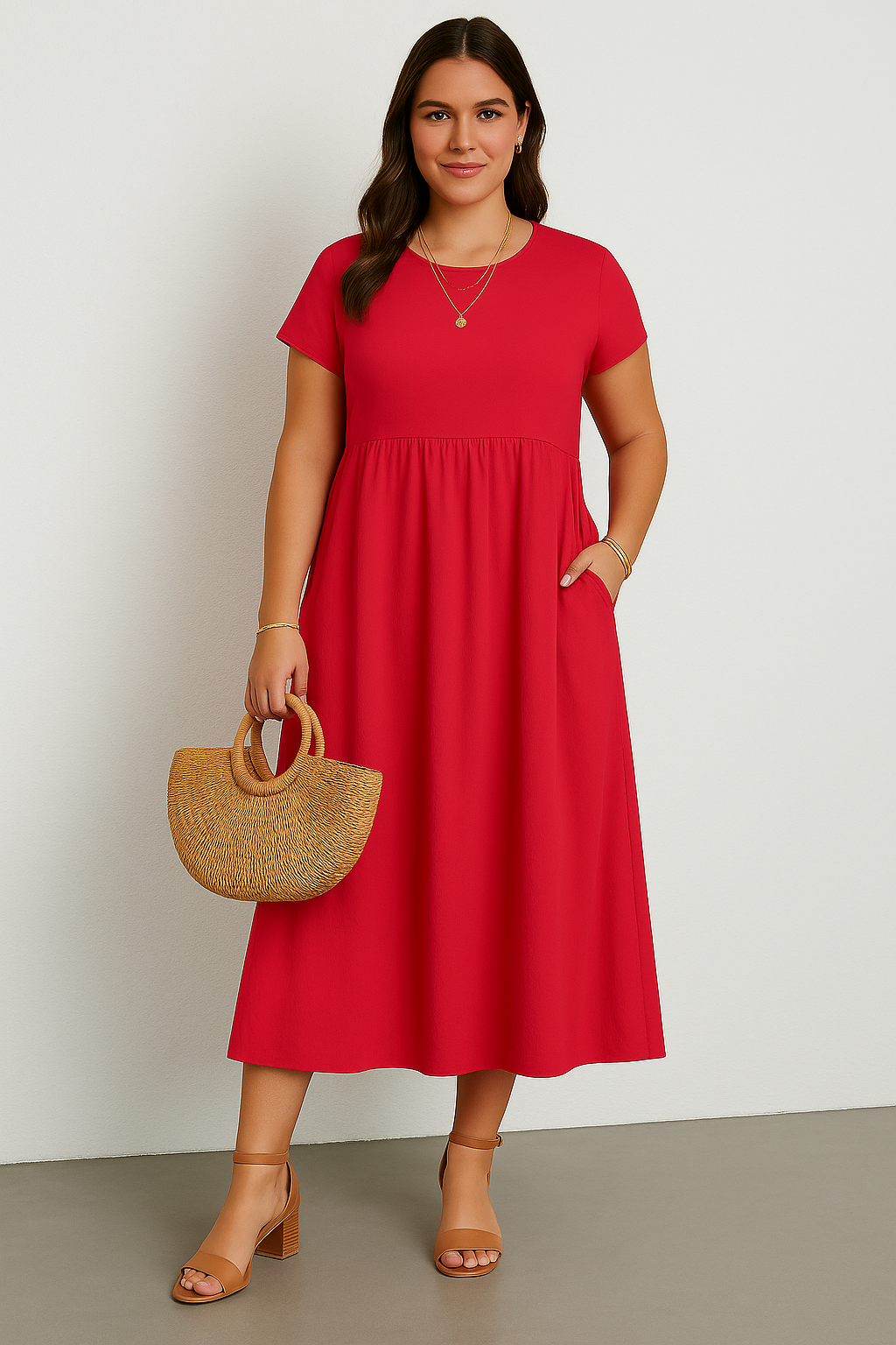 Lynor™ | Casual with Belly Coverage Dress