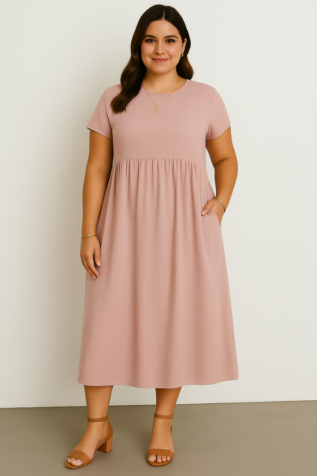 Lynor™ | Casual with Belly Coverage Dress