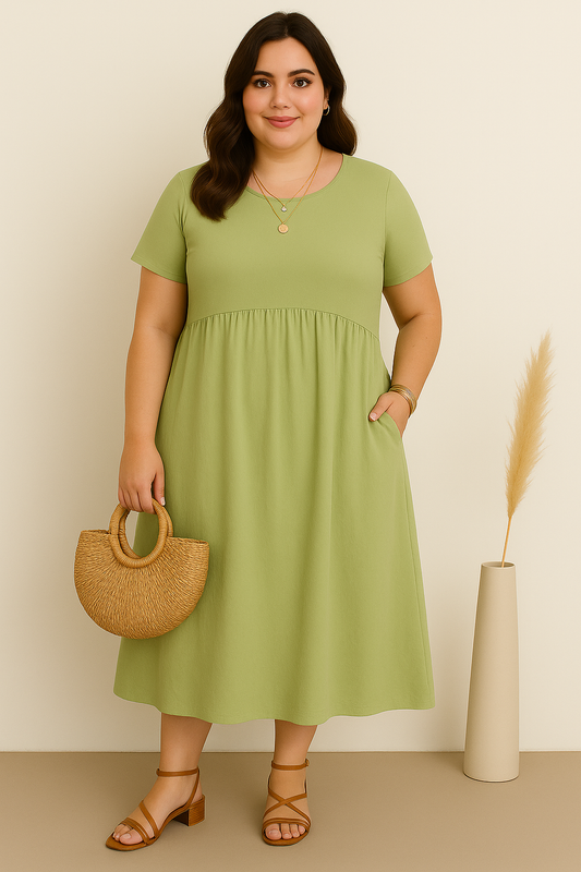 Lynor™ | Casual with Belly Coverage Dress