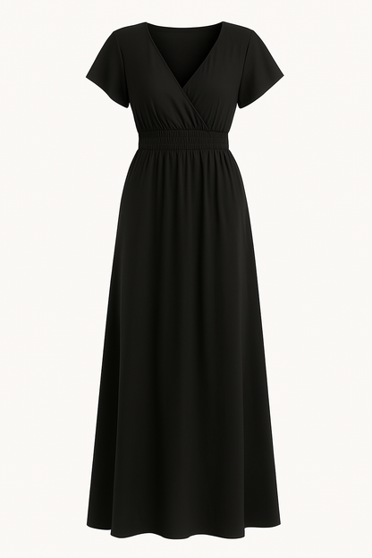 Lynor™ | V-Neck with Belly Coverage Dress