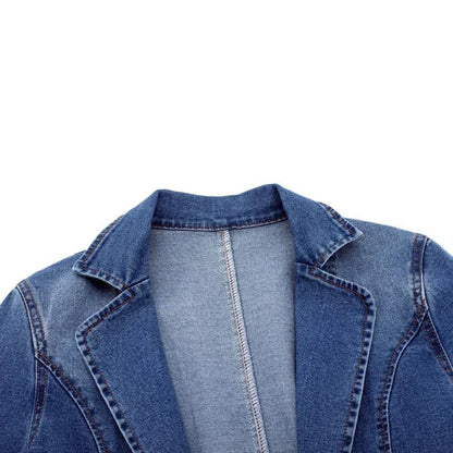 Lynor™ | Stylish Denim Blazer for Women