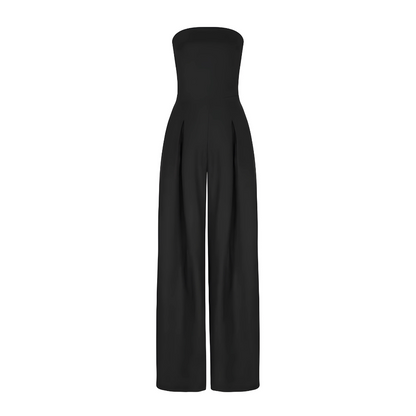 Lynor™ | Elegant Strapless Jumpsuit – Sleek Silhouette with Effortless Sophistication