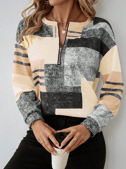 Lynor™ | Chic Vintage-Inspired Sweatshirt