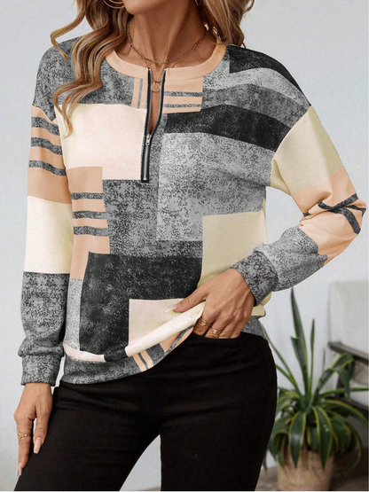 Lynor™ | Chic Vintage-Inspired Sweatshirt