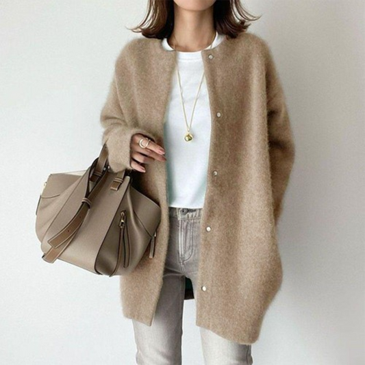 Lynor™ | Elegant Cashmere Cardigan