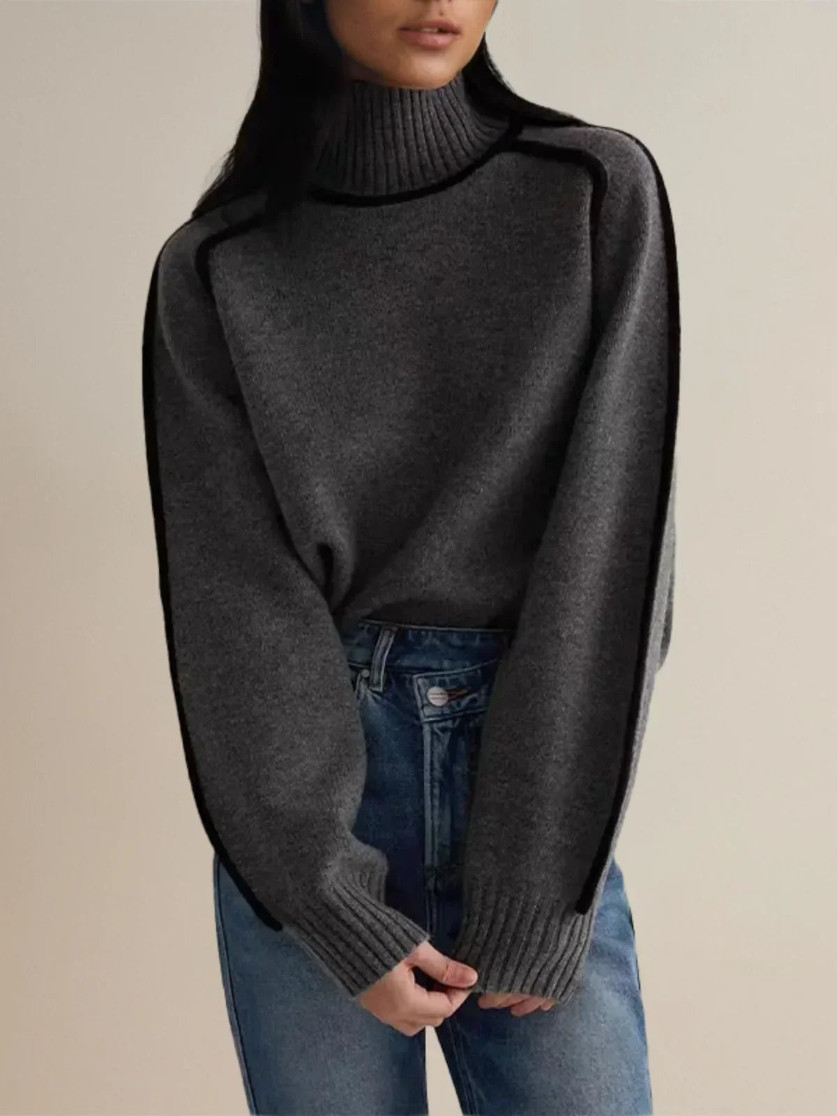 Lynor™ | Elegant Women Turtleneck Sweater