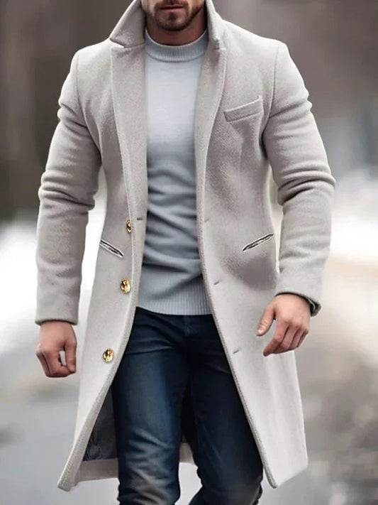 Lynor™ | Long Modern Overcoat