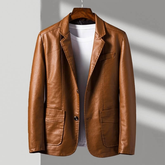Lynor™ | Classic Leather Jacket