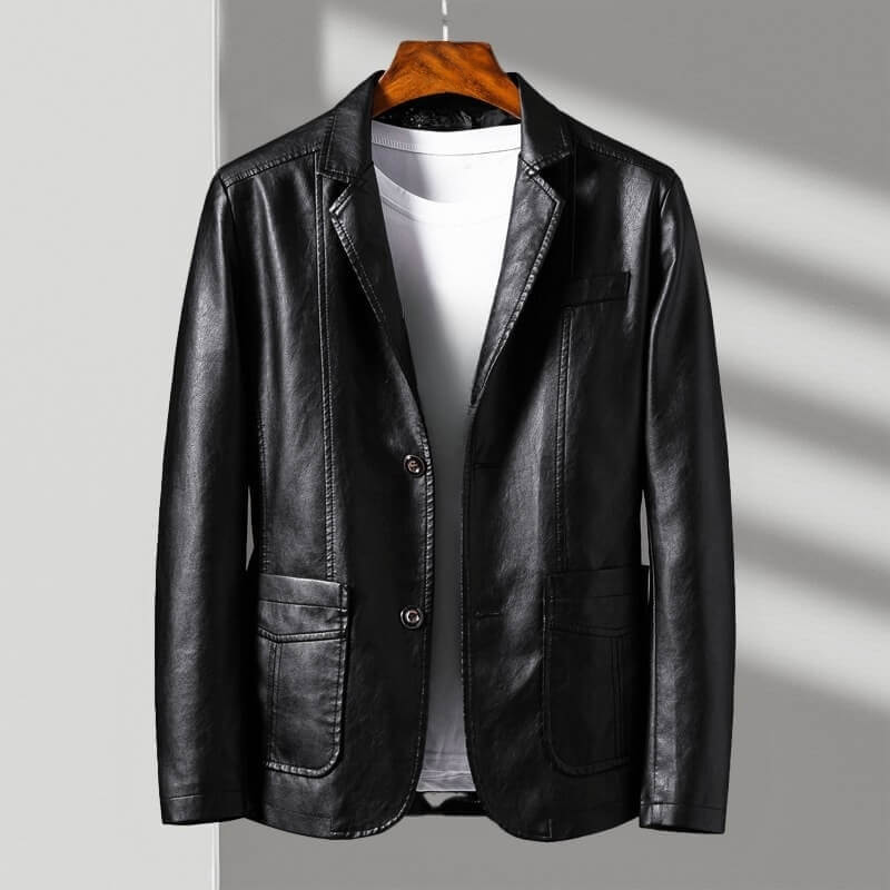 Lynor™ | Classic Leather Jacket