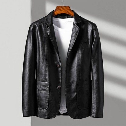 Lynor™ | Classic Leather Jacket
