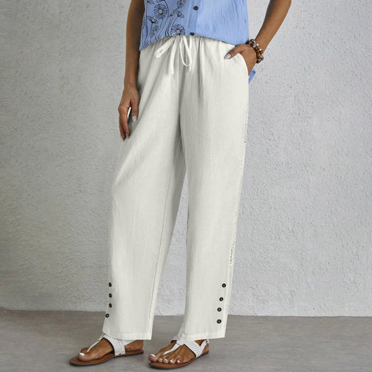 Lynor™ | Buttoned Trousers for Effortless Everyday Elegance