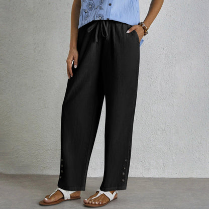 Lynor™ | Buttoned Trousers for Effortless Everyday Elegance