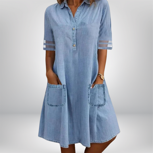 Lynor™ | Denim Lightweight Dress