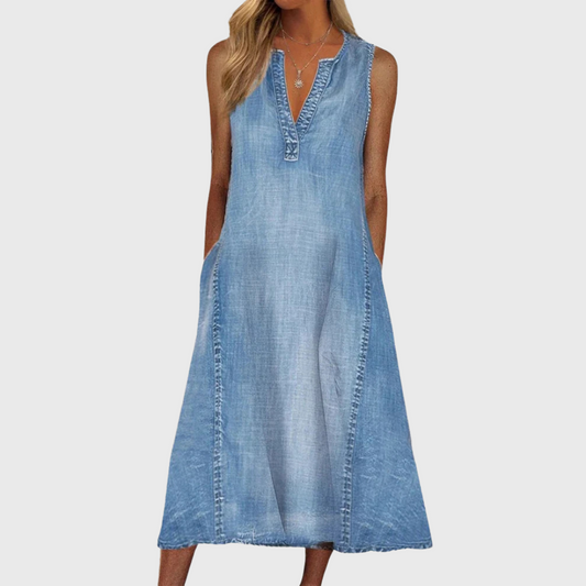 Lynor™ | Denim Comfort Dress