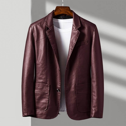 Lynor™ | Classic Leather Jacket