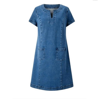 Lynor™ | Soft Denim Dress