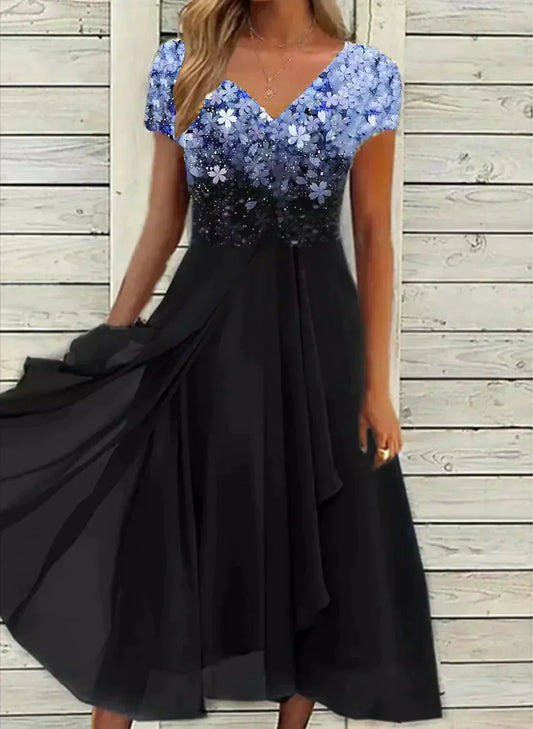 Lynor™ | Timeless Draped Midi Dress